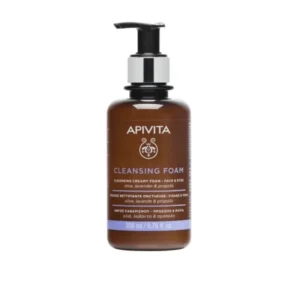 Apivita Cleansing Foam Mousse Nettoyante Onctueuse 200ml