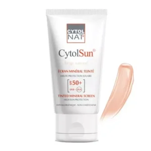 cytolnat cytolsun ecran spf50+ teinte beige naturel 50ml
