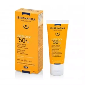 isispharma uveblock 50+ fluide teinte 40ml