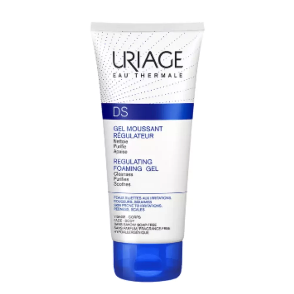uriage ds gel nettoyant moussant regulateur 150ml