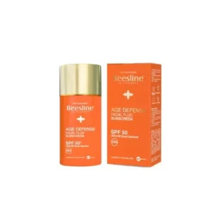 beesline age defense facial fluid invisible spf50+ 40ml