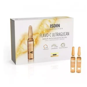 isdinceutics flavo-c ultraglican serum antioxydant jour 10 unidoses de 2ml