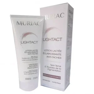 muriac lightact lotion lactee eclaircissante anti-taches 200ml