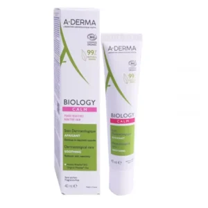 A-derma biology calm soin apaisant peaux reactives 40ml
