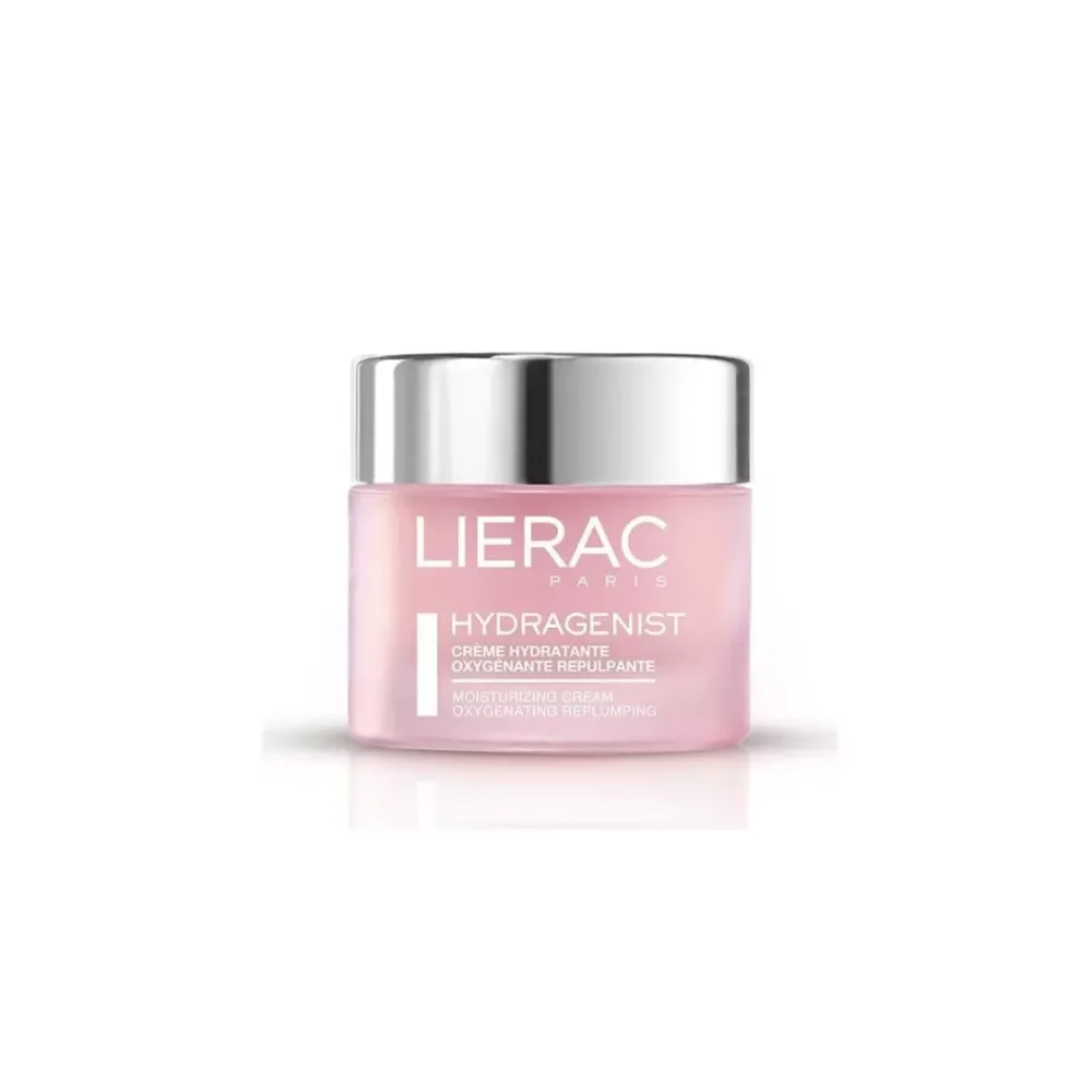 lierac hydragenist creme hydratante oxygenante repulpante peaux seches 50ml