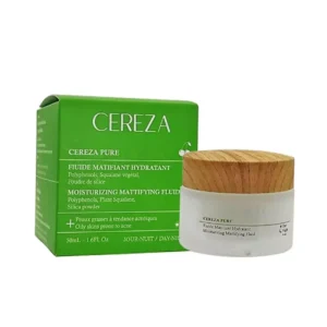 cereza pure creme de nuit fluide matifiant & hydratante 50ml