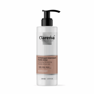 CLARENIA Gel Nettoyant Eclaircissant Double Action PMG 200 ml