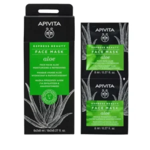 Apivita Face Masque Aloe Vera 6*2*8 ML