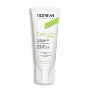 NOREVA EXFOLIAC FLUIDE SOLAIRE MATIFIANT SPF50+ 40ML