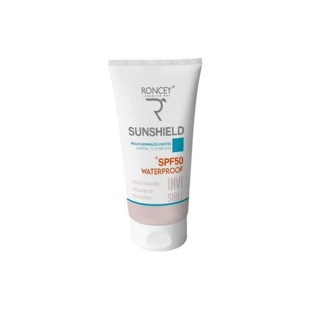 RONCEY ECRAN SUNSHIELD WATERPROOF PEAU MIXTE SPF50+ INVISIBLE 50ML