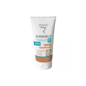 RONCEY ECRAN SUNSHIELD WATERPROOF PEAU MIXTE SPF50+ TEINTE 02 50ML