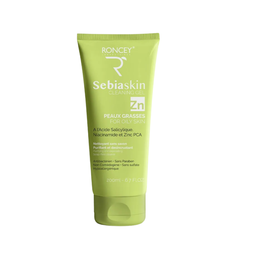 RONCEY SEBIASKIN GEL NETTOYANT PEAUX GRASSES 200ML