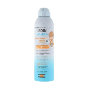 isdin pediatrics transparent spray pour enfants spf50 250ml