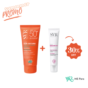 SVR PACK SUN SECURE Lait + svr Creme sensifine AR SPF50+ (-30%)