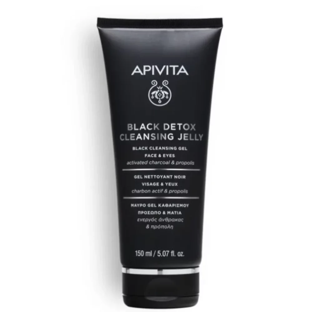 Apivita Black Detox_Gel Nettoyant Noir 150ml