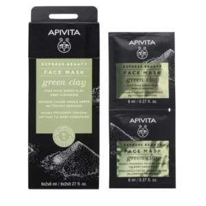 Apivita Face Masque Green Clay_Argile Verte 6*2*8