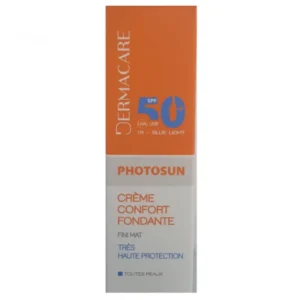 DERMACARE PHOTOSUN CREME FINI INVISIBLE 50ML