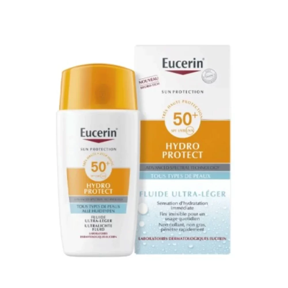 Eucerin Sun Hydro Protect Fluide Ultra Léger Invisible spf50+ 50ml