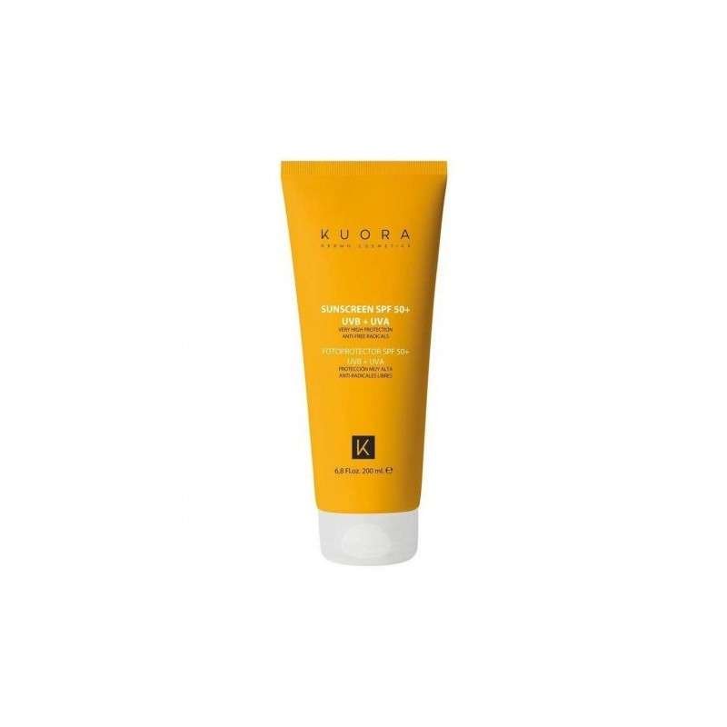 KUORA Écran Solaire Visage et Corps SPF50+ 200ml