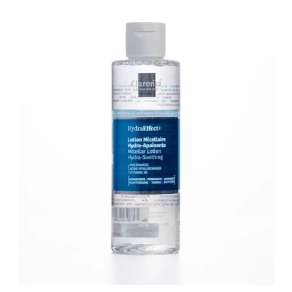 clarenia hydra effect+ lotion micellaire hydra‐apaisante 200ml