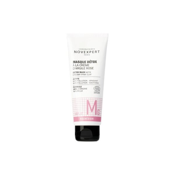 NOVEXPERT MASQUE DETOX A LA CREME DʹARGILE ROSE 75ML